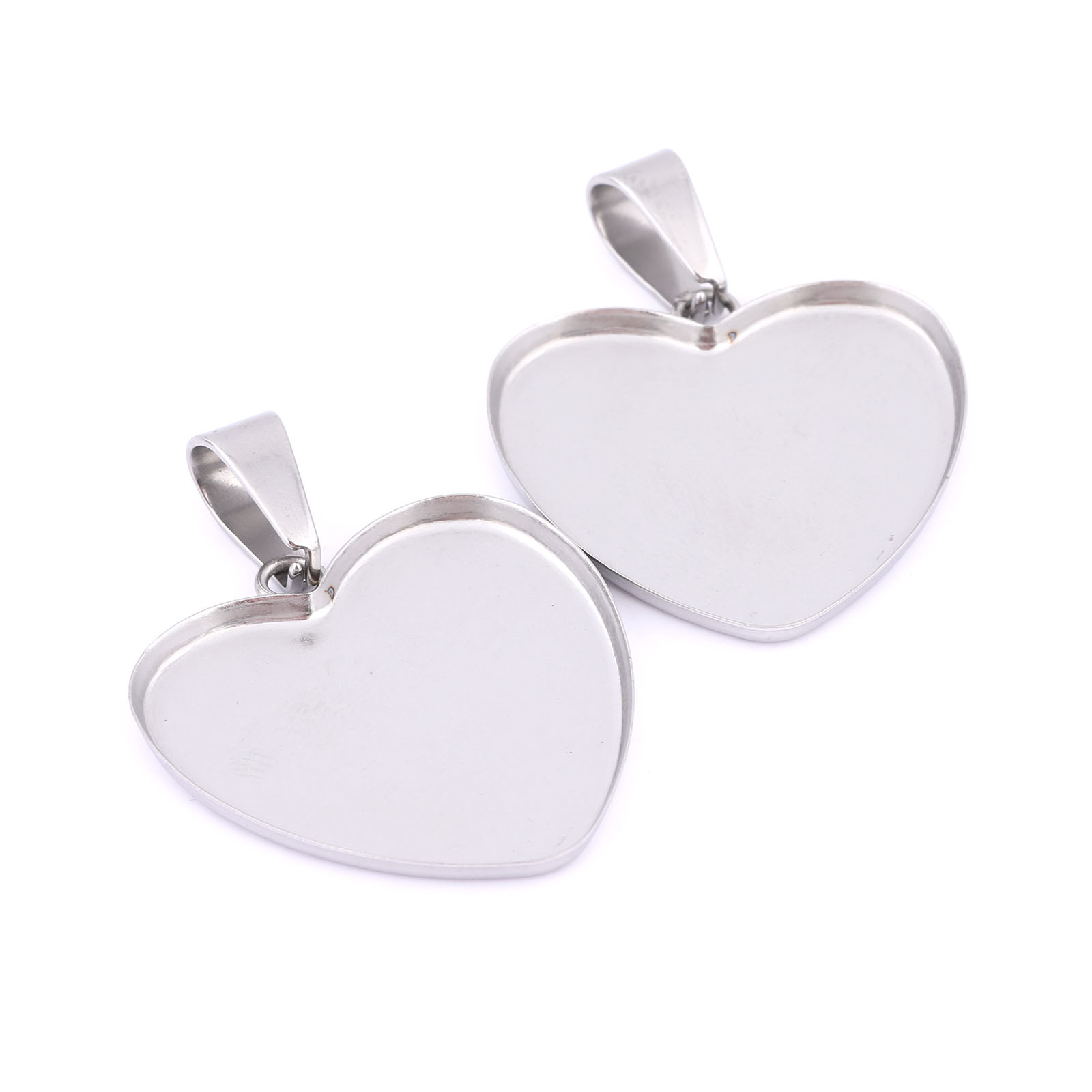 10pcs Stainless Steel Gold Pla - مراجعة Bezels Set Pendant وسعره