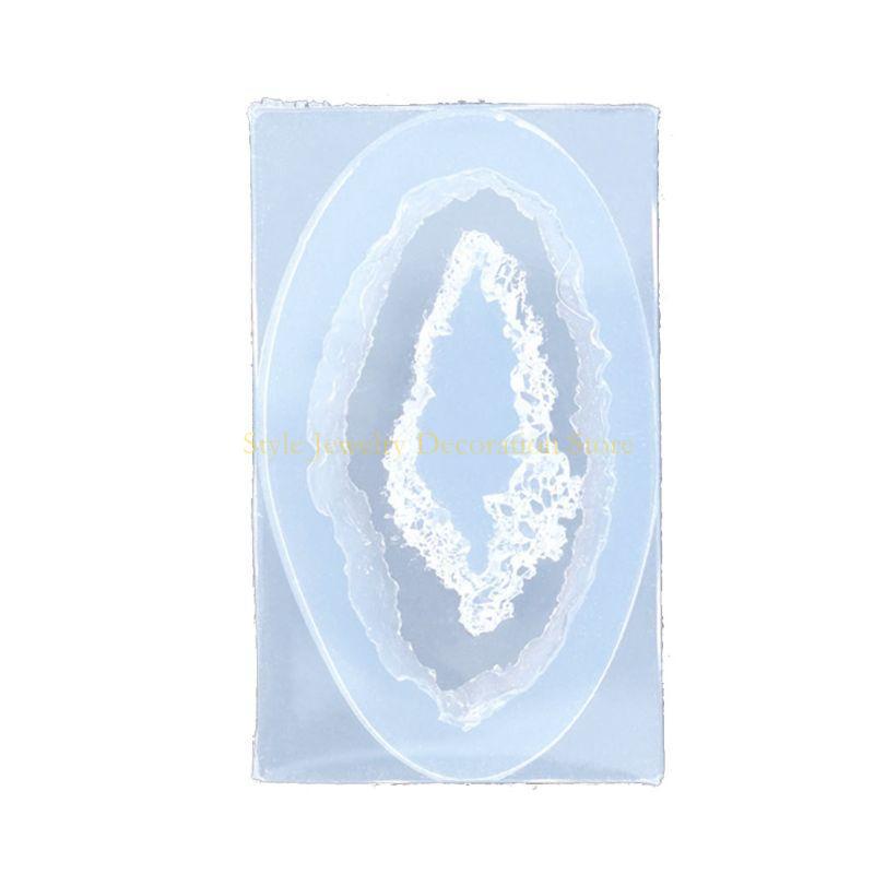 DIY Crystal Rock Cluster Geode - مراجعة Geode Mold Silicone وسعره