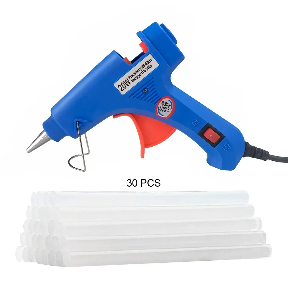20W Hot Melt Glue Gun Househol - مراجعة Heat Gun Small وسعره