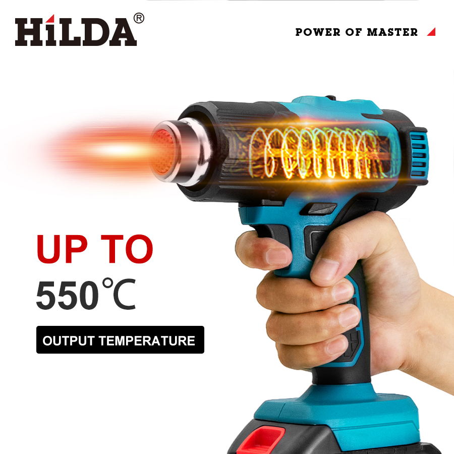 HILDA Handheld Hot Air Gun Adj - مراجعة Heat Gun Small وسعره