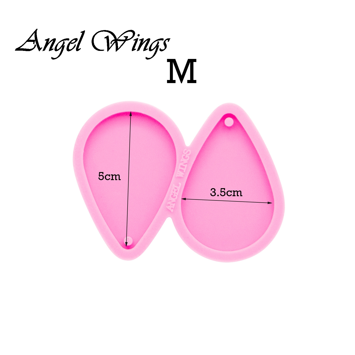 Shiny Tear Drop Hoop Earrings  - مراجعة Geode Mold Silicone وسعره