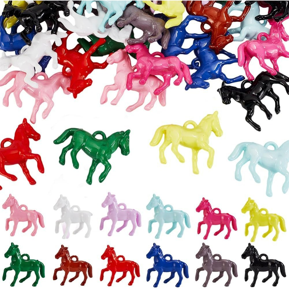 48pcs Opaque Acrylic Pendants  - مراجعة Resin Crafts وسعره