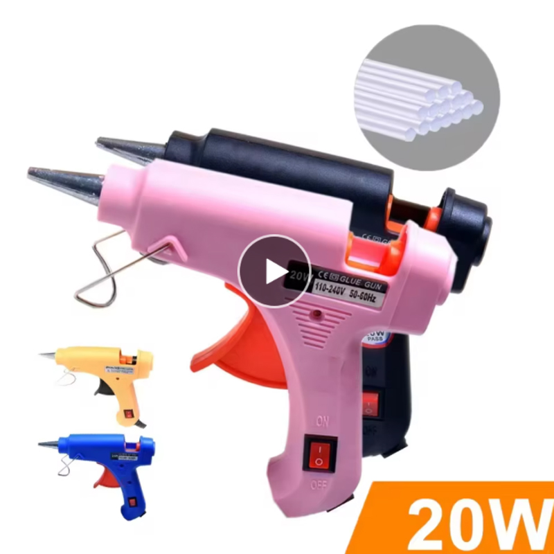20W EU Plug glue gun.30pcs/10p - مراجعة Heat Gun Small وسعره