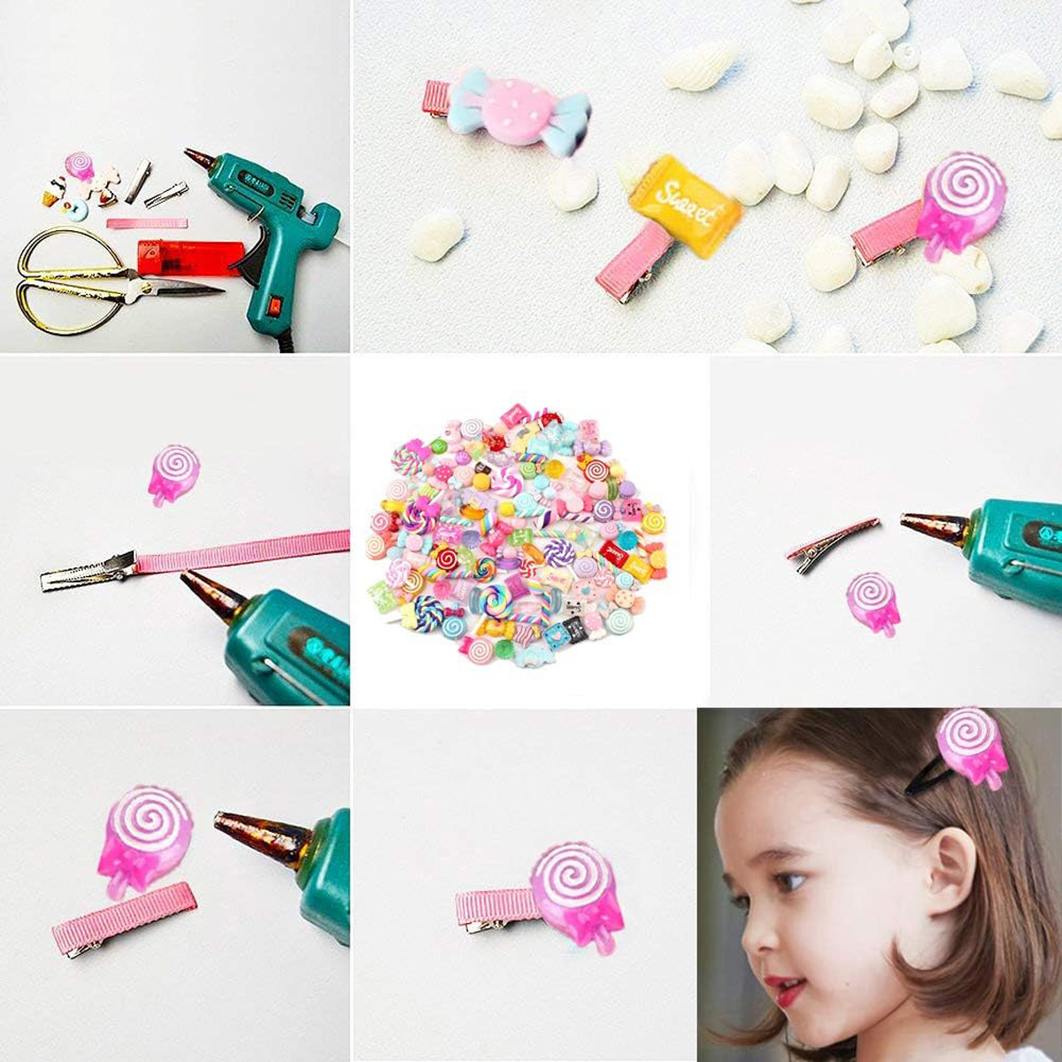30pcs Random Candy Slime Charm - مراجعة Resin Craft Supplies وسعره
