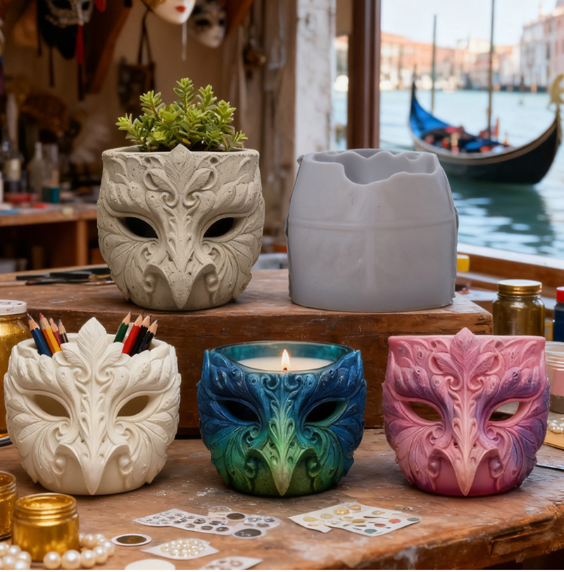 Resin Drip Candle Cups  Cement - مراجعة Resin Craft Workshop وسعره