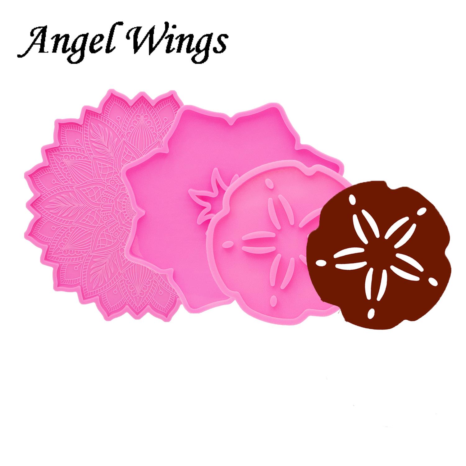 Flower Coaster Silicone Molds  - مراجعة Geode Mold Silicone وسعره