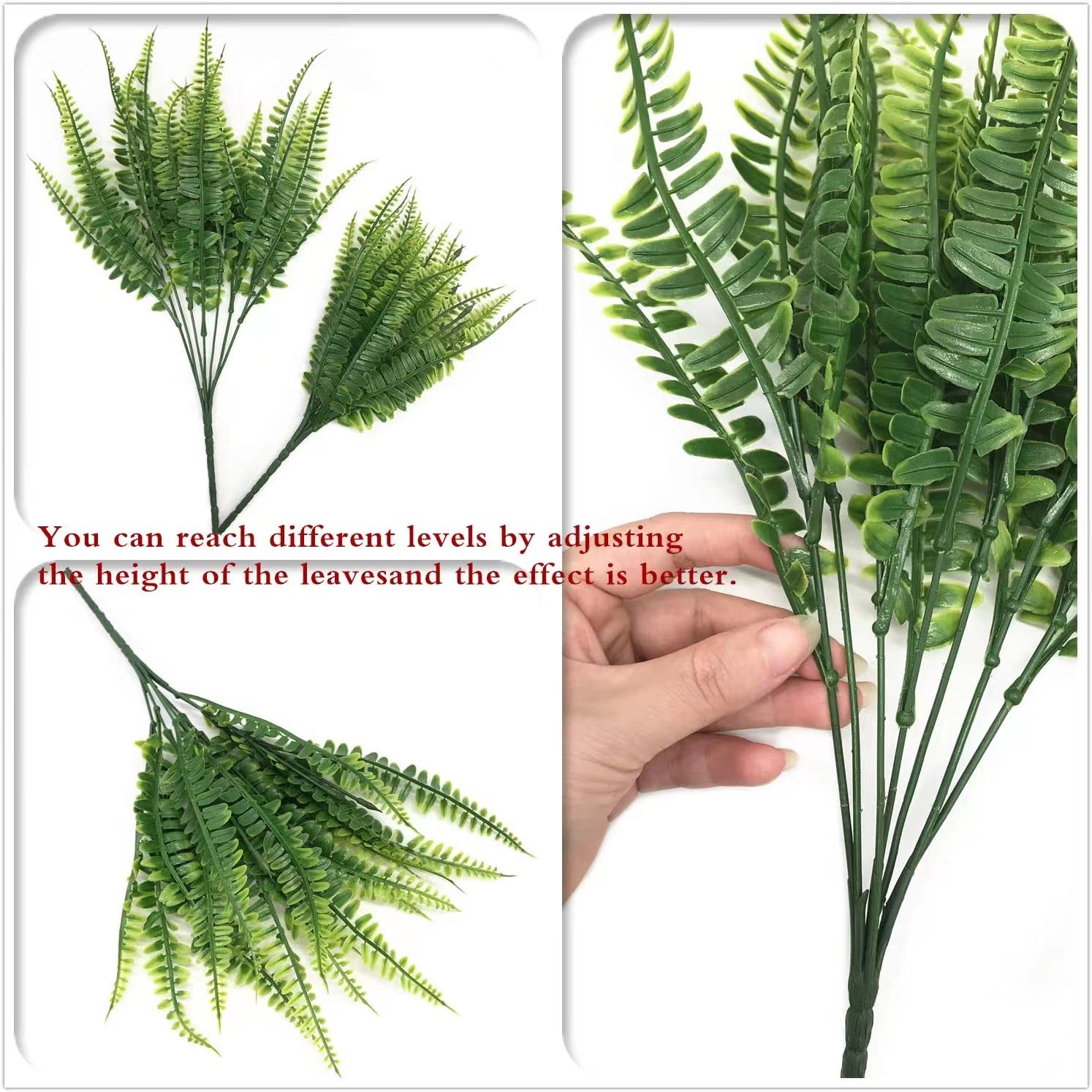 Artificial Persian Ferns Flowe - مراجعة Terrarium Moss Art وسعره