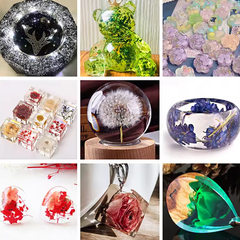 1:1 AB Epoxy Resin Glue Kits 5 - مراجعة Resin Jewelry Kit وسعره