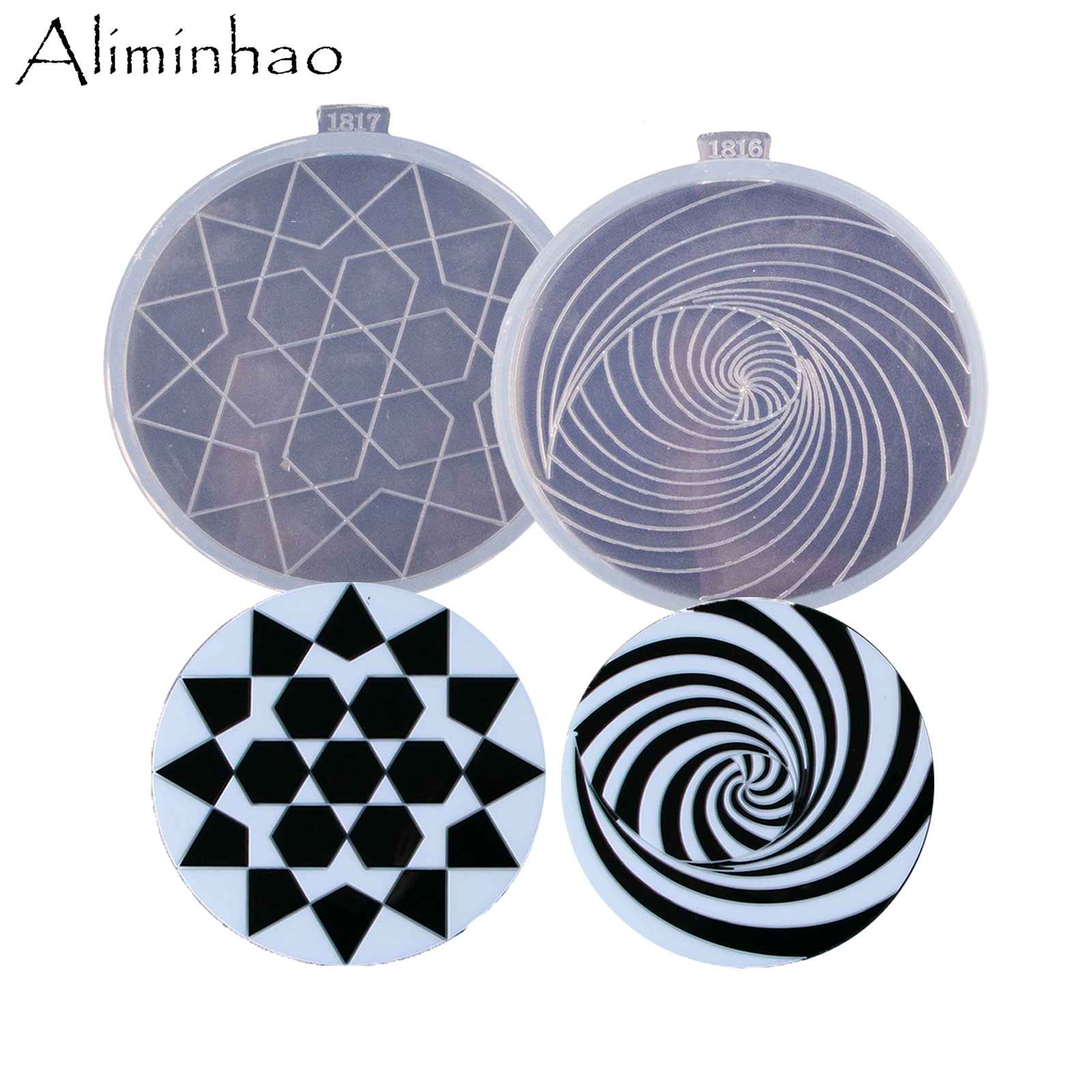 DY1817 Shiny 4.9 inch Geode Co - مراجعة Geode Mold Silicone وسعره