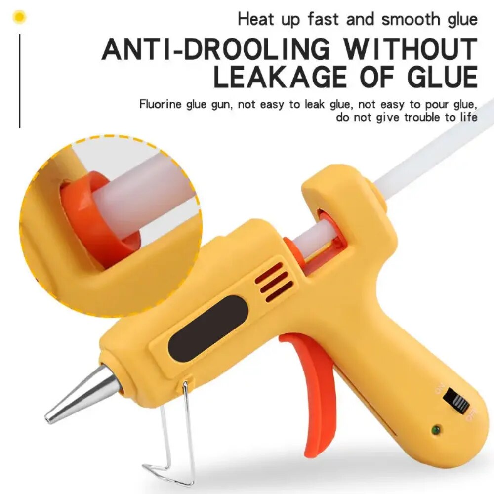 Hot Glue Gun Kit 20W Mini DIY  - مراجعة Heat Gun Small وسعره