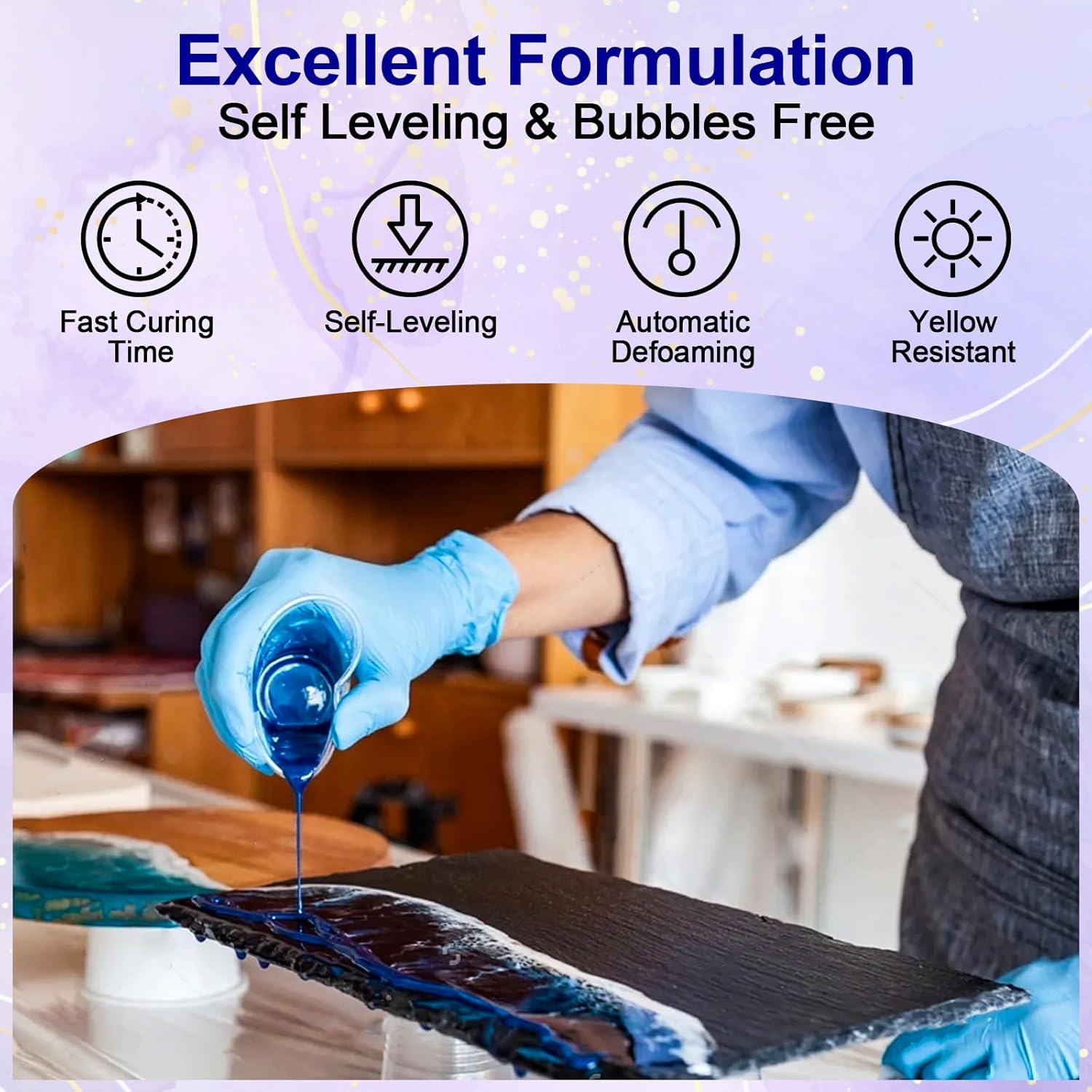 Clear Epoxy Resin AB Glue Hard - مراجعة Resin Jewelry Kit وسعره