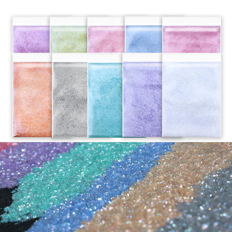 Diamond Sparkling Mica Powder  - مراجعة Resin Pigment Set وسعره