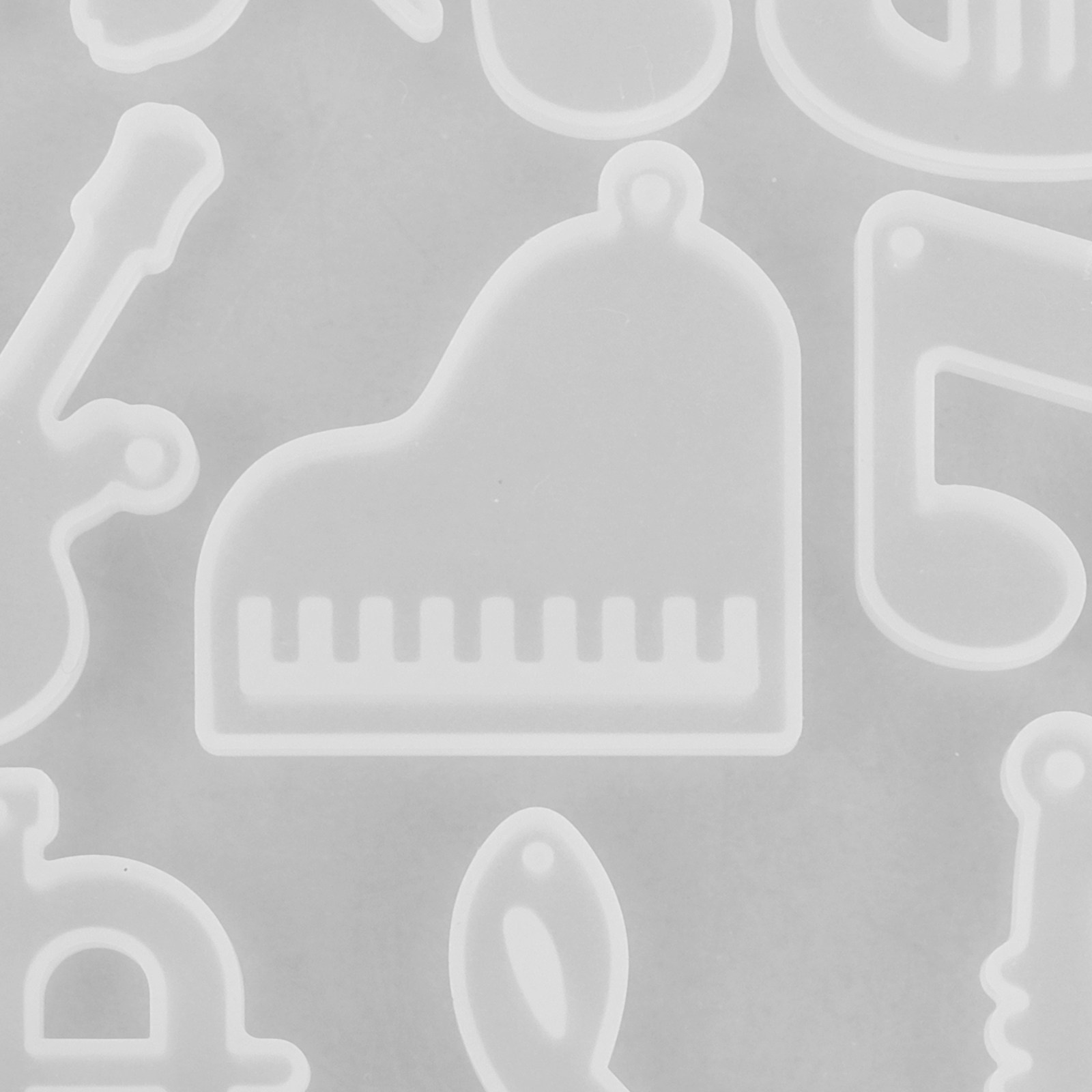 3Pcs Music Themed Silicone Mol - مراجعة Resin Craft Workshop وسعره