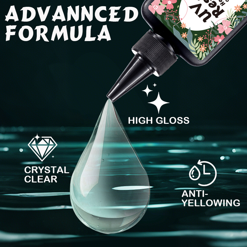 Newly Upgraded Crystal Clear H - مراجعة Epoxy Uv Resin Kit وسعره