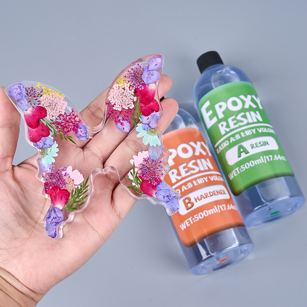 1:1 AB Resin Epoxy Glue Kit Hi - مراجعة Resin Jewelry Kit وسعره