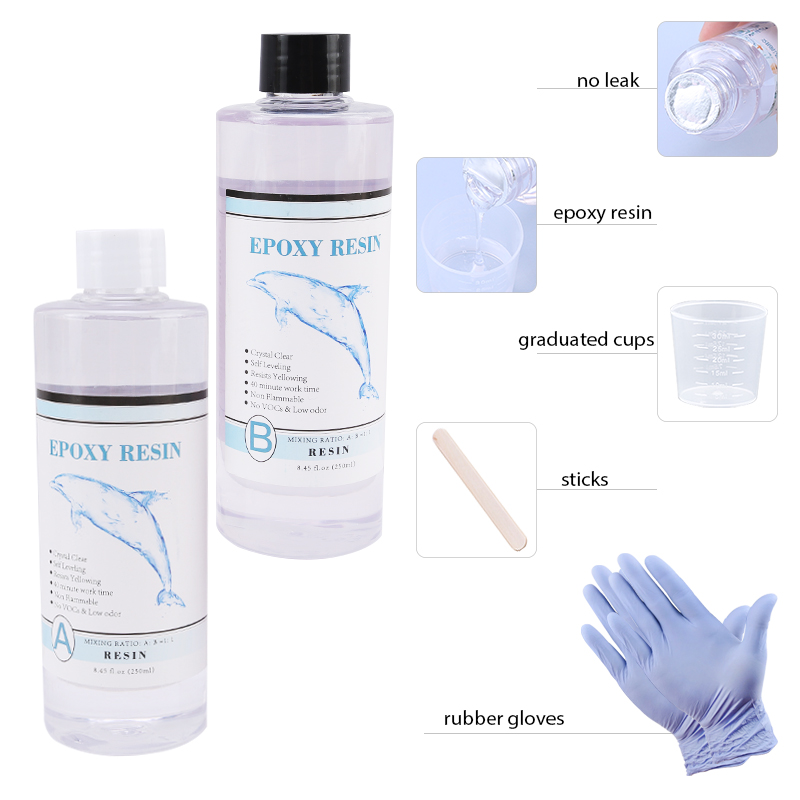 1:1 Clear Epoxy Resin Crystal  - مراجعة Epoxy Uv Resin Kit وسعره