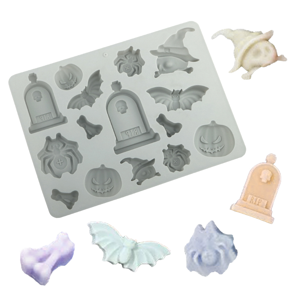 Halloween Element Tombstone Sp - مراجعة Silicone Mold Tray وسعره