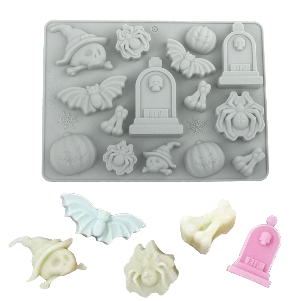 Halloween Element Tombstone Sp - مراجعة Silicone Mold Tray وسعره