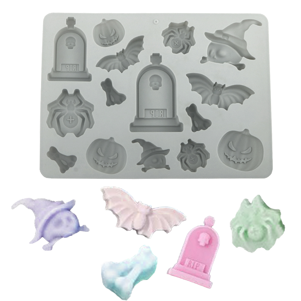 Halloween Element Tombstone Sp - مراجعة Silicone Mold Tray وسعره