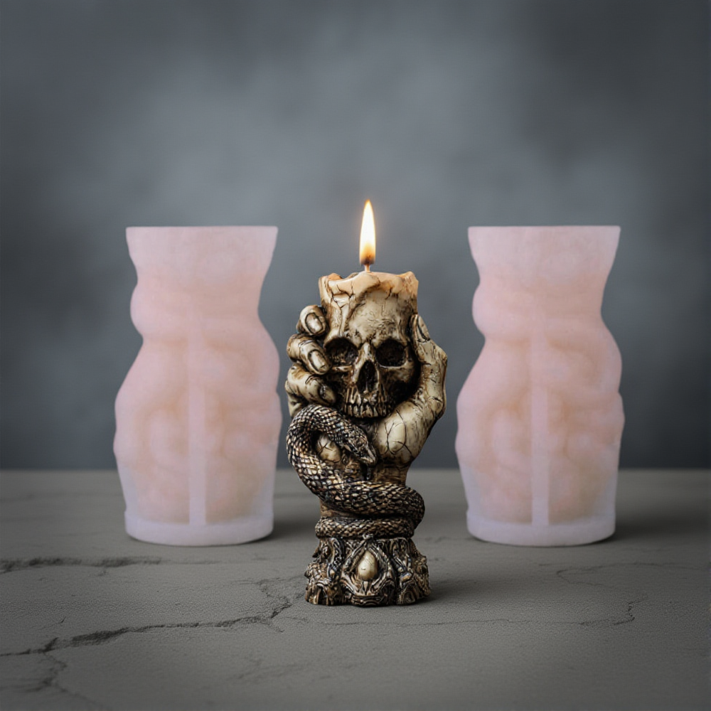Halloween Skull Aroma Candle S - مراجعة Resin Craft Workshop وسعره