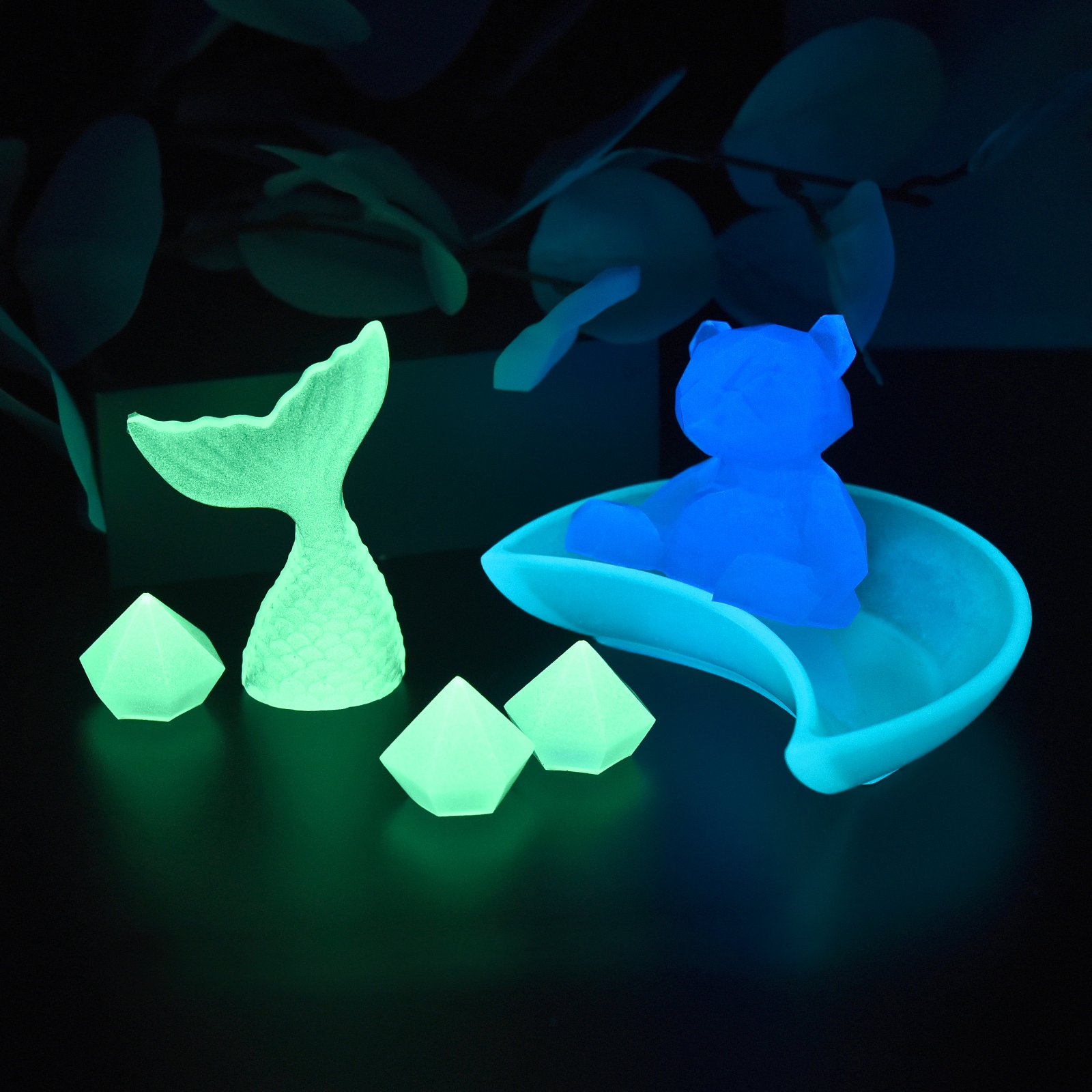 20g Luminous Glitter Powder Ph - مراجعة Resin Pigment Set وسعره