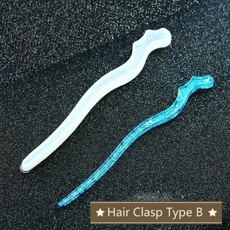 New Transparent Hairpin Silico - مراجعة Resin Craft Supplies وسعره