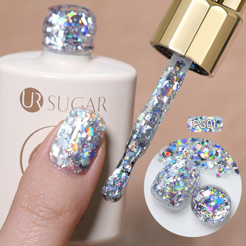 UR SUGAR 6PCS Chunky Glitter G - مراجعة Resin Glitter Pack وسعره