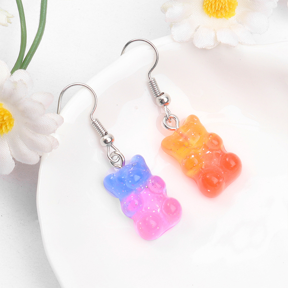 60pcs Dual Color Resin Bear Sh - مراجعة Resin Craft Supplies وسعره