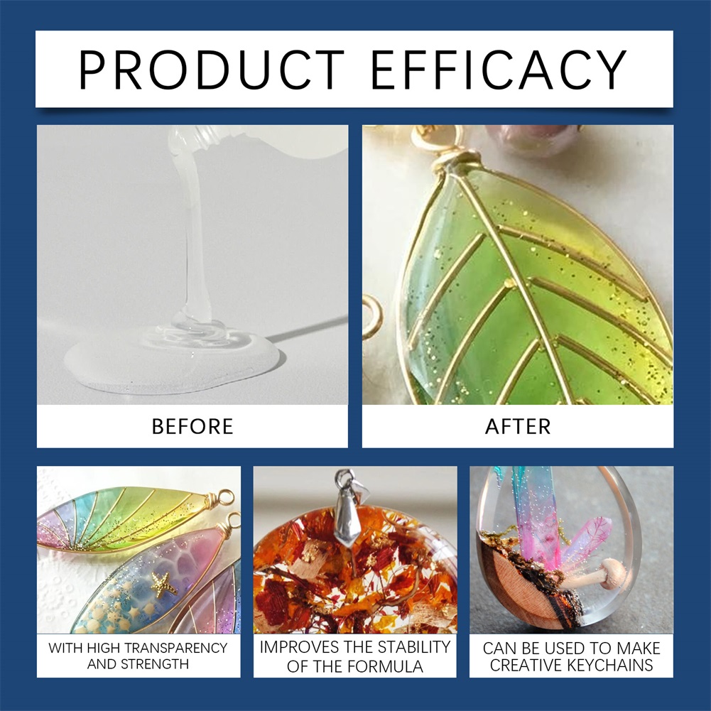 DIY Crystals Clear Epoxys Resi - مراجعة Resin Jewelry Kit وسعره
