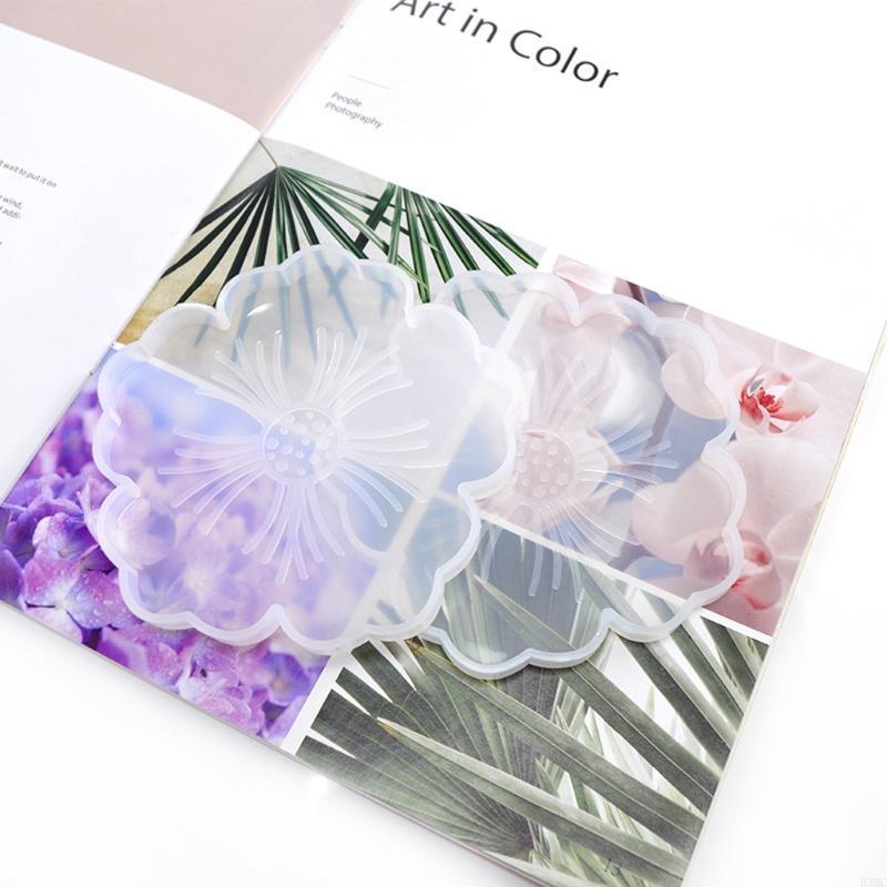 R3MC 2Pcs DIY Flower Silicone  - مراجعة Geode Mold Silicone وسعره