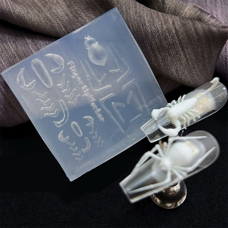 3D Spider Scorpion Silicone Na - مراجعة Resin Pigment Set وسعره