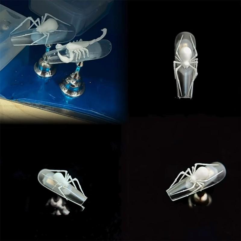 3D Spider Scorpion Silicone Na - مراجعة Resin Pigment Set وسعره