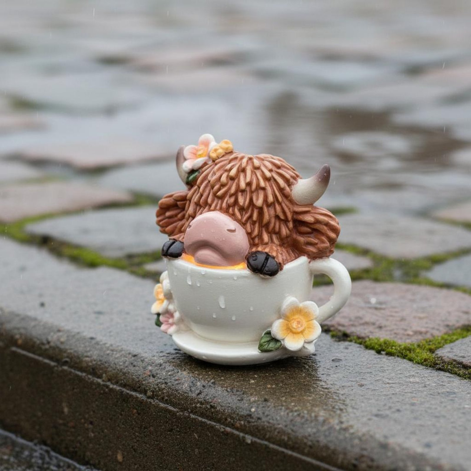 Highland Cow Garden Light Resi - مراجعة Crafting Resin وسعره