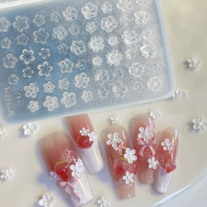 Pcs Silicone Nail Art Mold Flo - مراجعة Resin Pigment Set وسعره