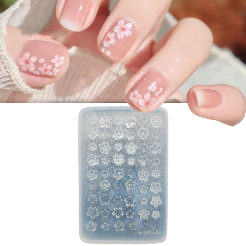 Pcs Silicone Nail Art Mold Flo - مراجعة Resin Pigment Set وسعره