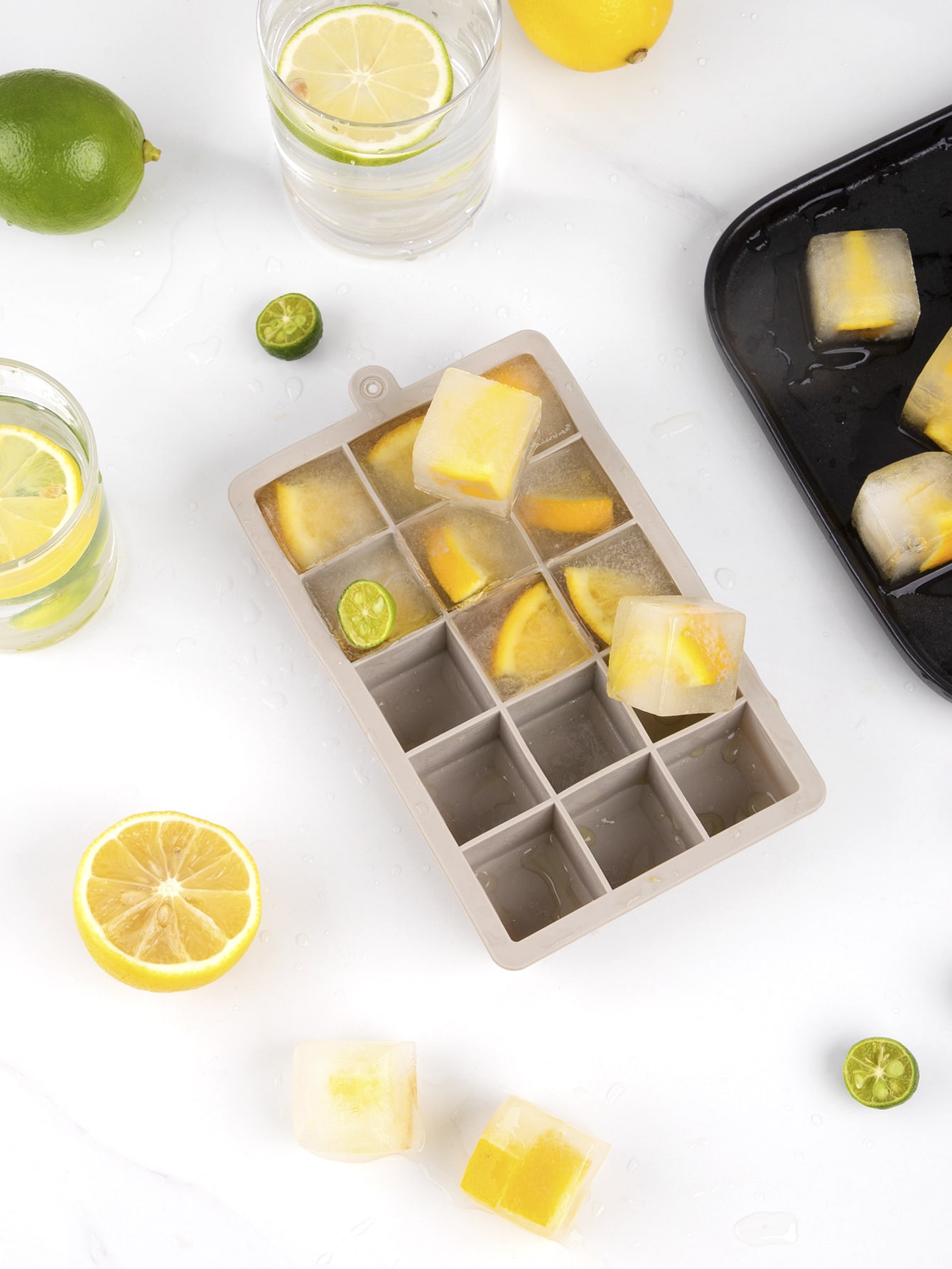 Madebyblanc 1pc 15 Grid Silico - مراجعة Silicone Mold Tray وسعره