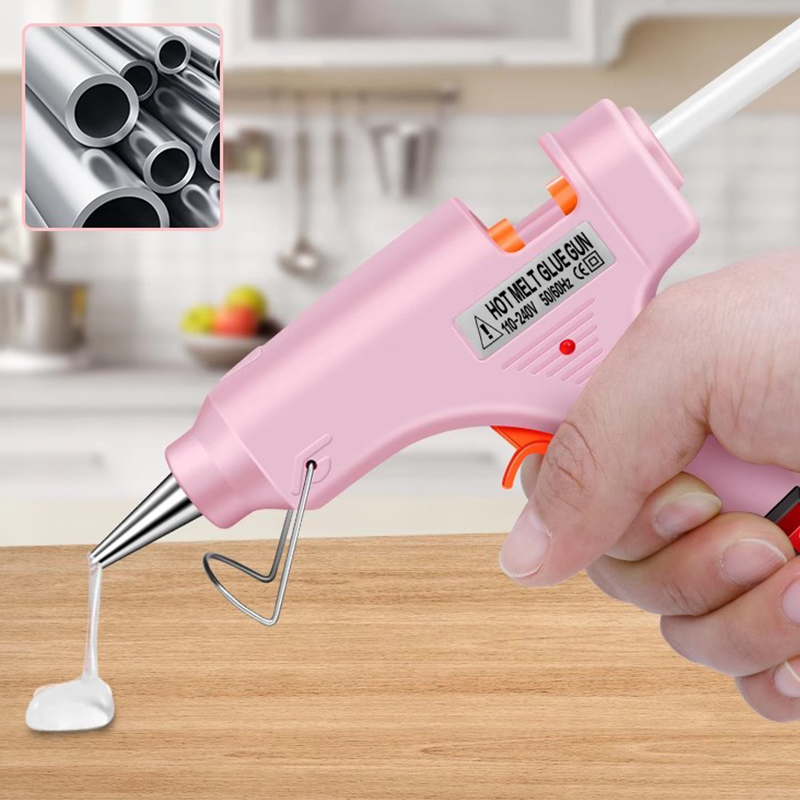 50W 70W Hot Melt Glue Gun Mini - مراجعة Heat Gun Small وسعره