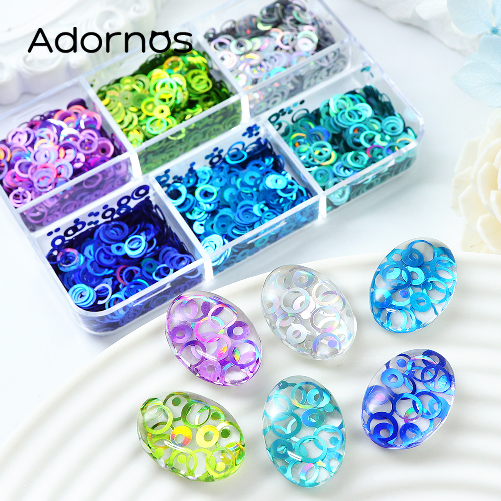 Holographic Bubble Glitter For - مراجعة Resin Pigment Set وسعره
