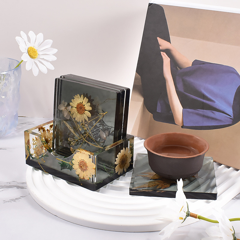Silicone Coaster Storage Box M - مراجعة Coaster Mold Round وسعره