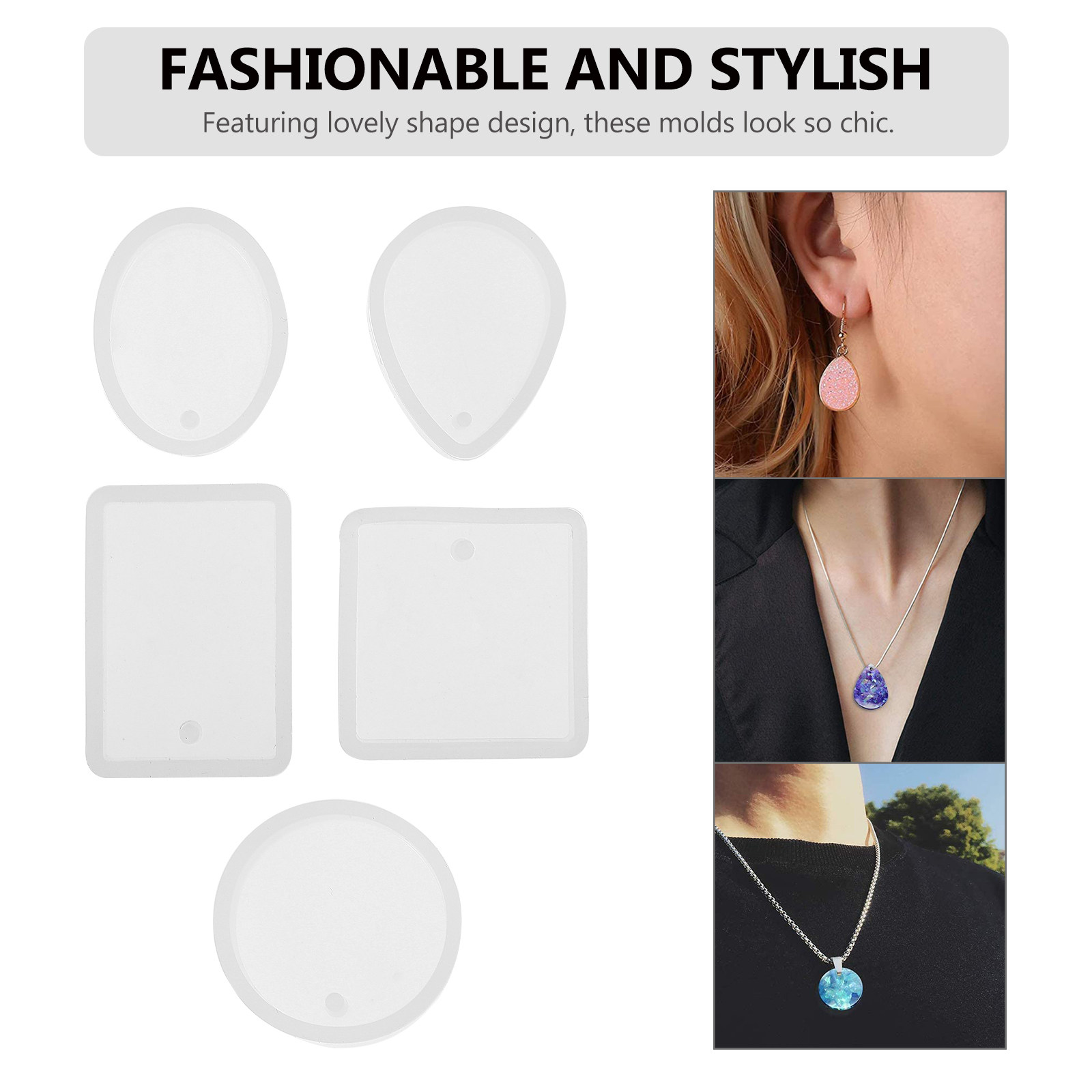 10pcs Diy Keychain Pendant Cha - مراجعة Crafting Resin وسعره
