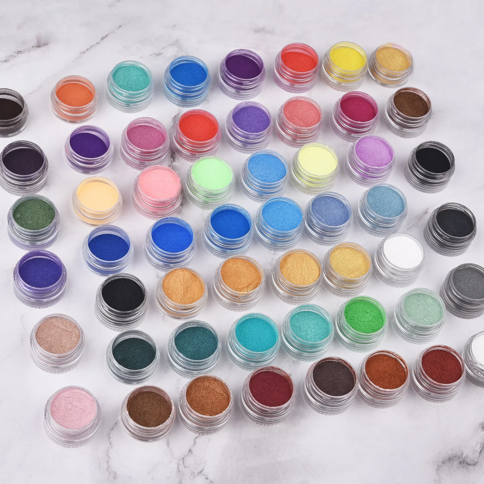 6 Colors/Set Pearlescent Powde - مراجعة Resin Pigment Set وسعره