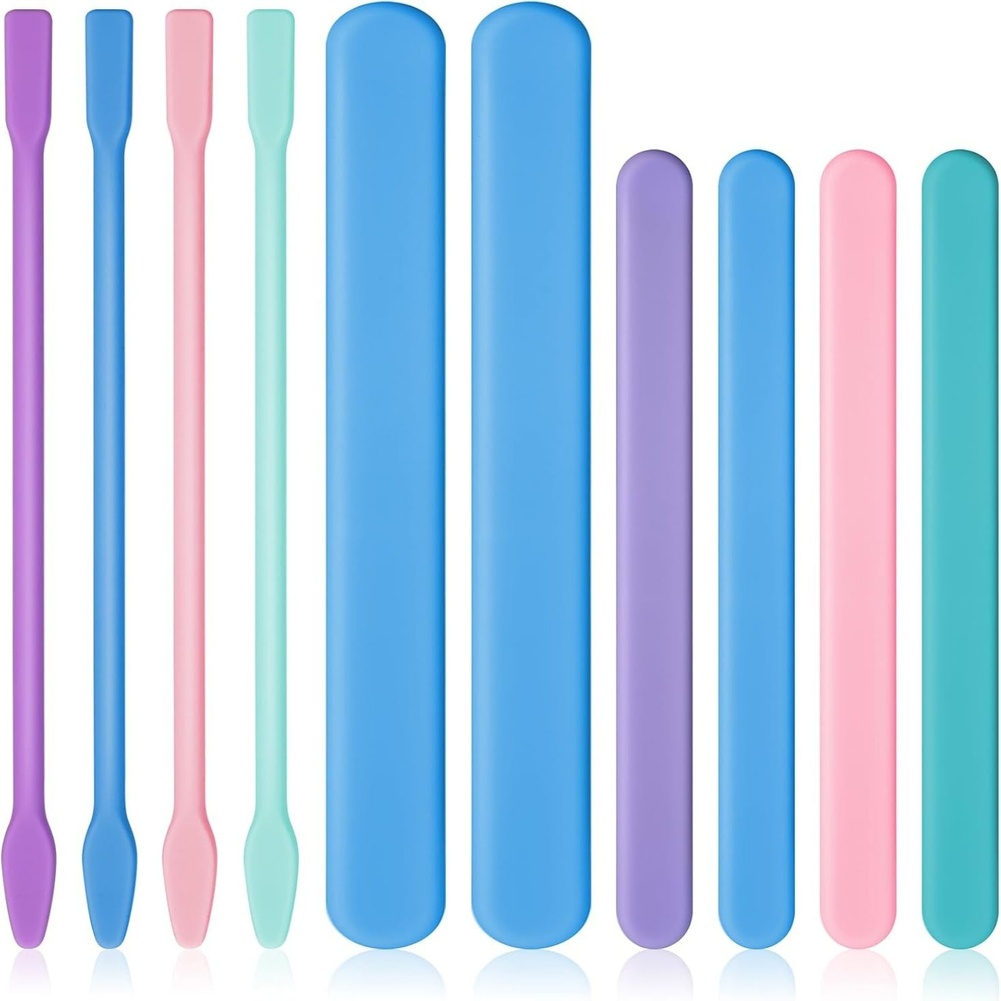 10 Piece Silicone Stirring Set - مراجعة Resin Craft Workshop وسعره