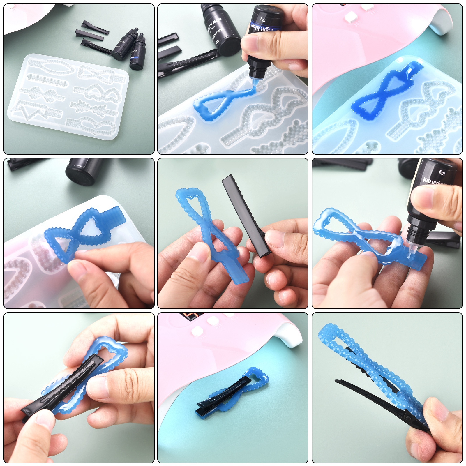 10g UV Resin Glue Color Epoxy  - مراجعة Epoxy Uv Resin Kit وسعره
