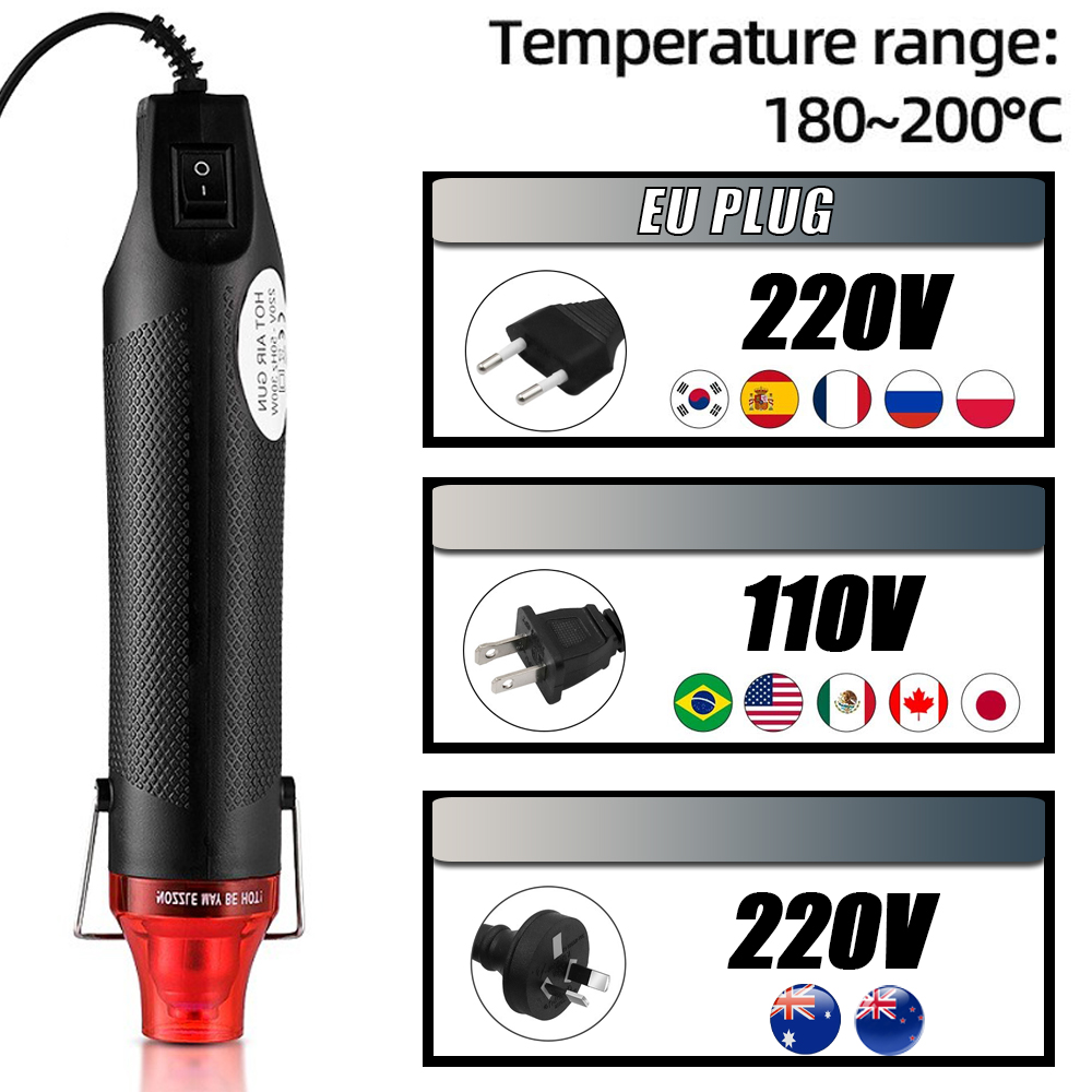 300W Hot Air Gun Portable Mini - مراجعة Heat Gun Small وسعره